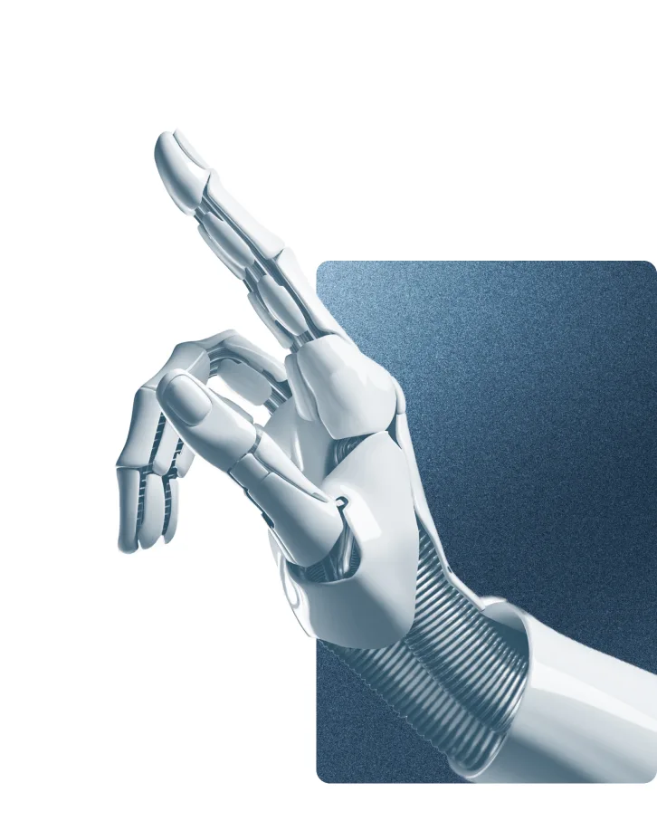 Home-quisuis-je main de robot