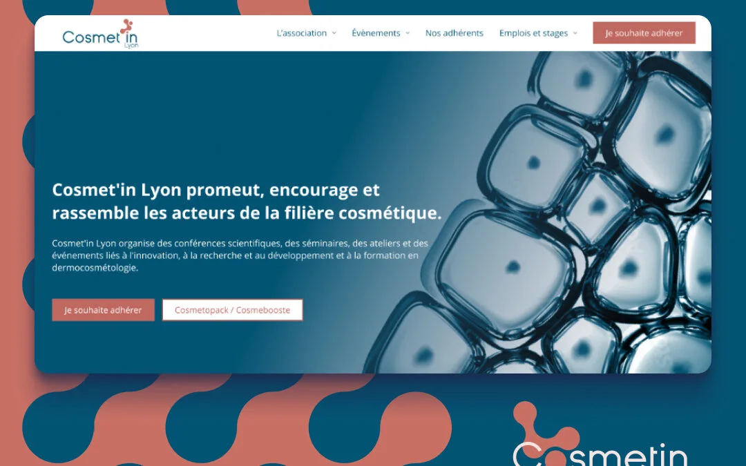 Refonte du logo et du site web de Cosmet’in Lyon