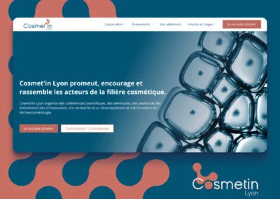 Refonte du logo et du site web de Cosmet’in Lyon