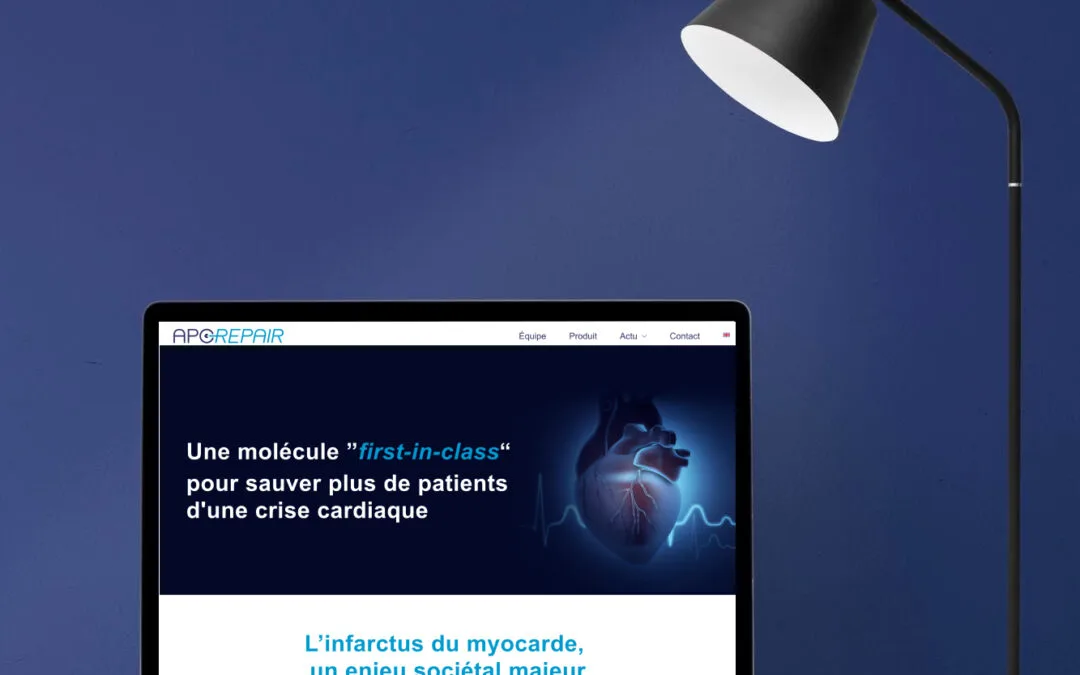 Création d’un site web pour une entreprise de la biotech pharma