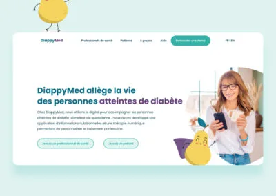 Refonte du site DiappyMed