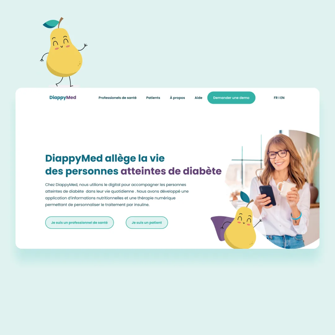 Refonte du site DiappyMed